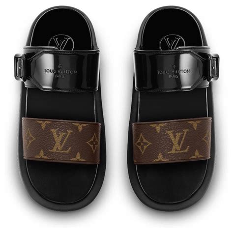 sunbath mule louis vuitton|louis vuitton flat mules.